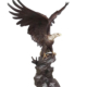 Eagle Perched Left 79 Inches Tall