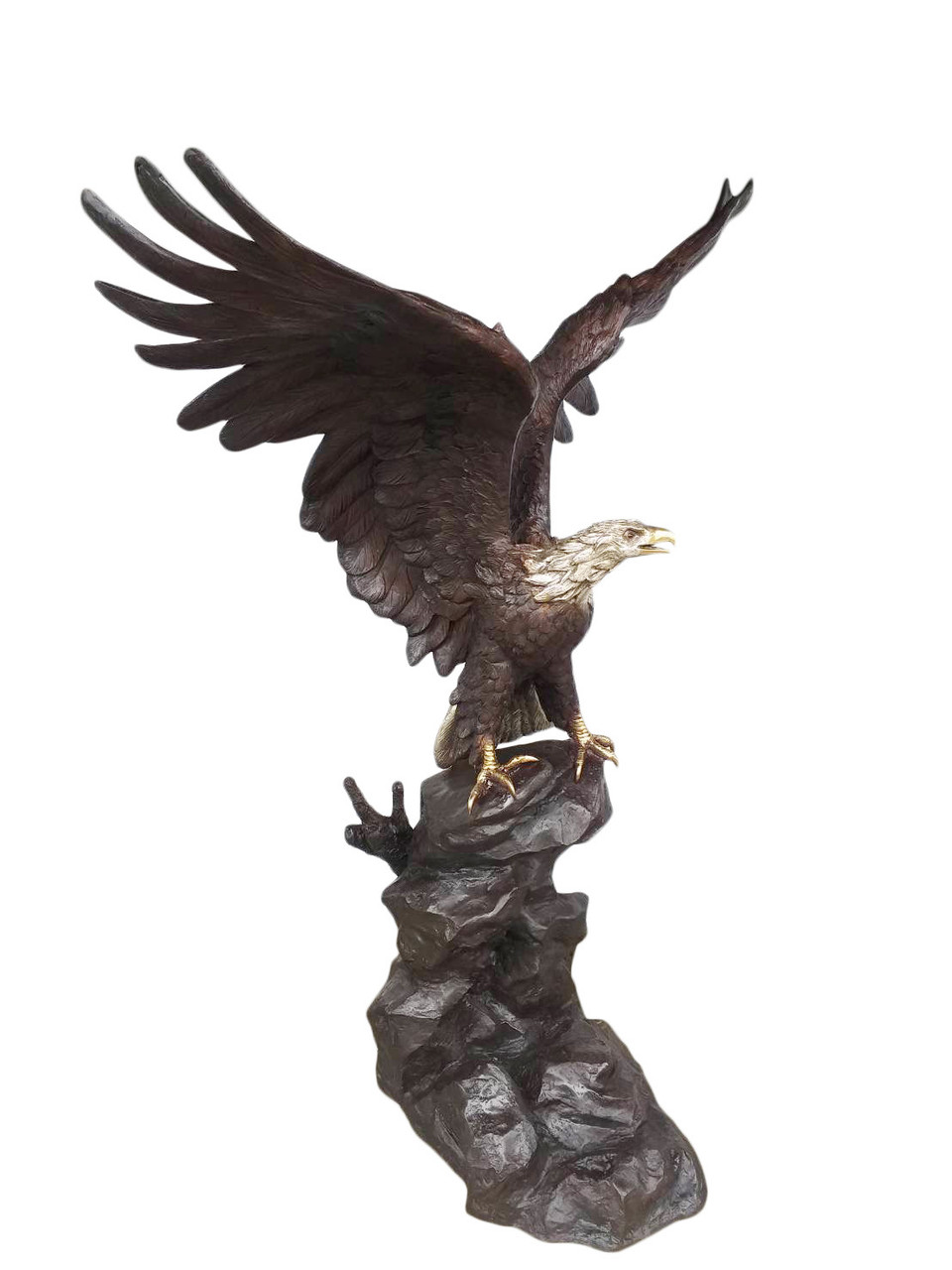 Eagle Perched Left 79 Inches Tall