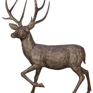 Bronze Buck Standing 62 Inches Long