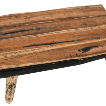Mountain Studios Double Cutting Board Charcuterie Stand on Legs 20 Inches Natural Teak