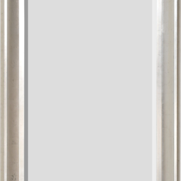 The Sterling Mirror 36X72 Silver with Champagne Wash
