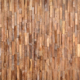 Mountain Studios Reclaimed Teak Parquet Panel 98.5 Inch