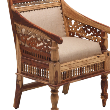 Tahoe Darby Exotic Sheesham Wood Chair 24 Inch
