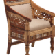 Tahoe Darby Exotic Sheesham Wood Chair 24 Inch