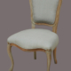 Farmhouse  Side Linen Chair