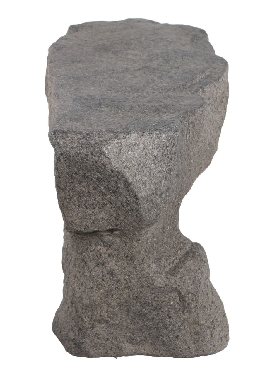 Simulated Rock Bench Settee Close Up Image