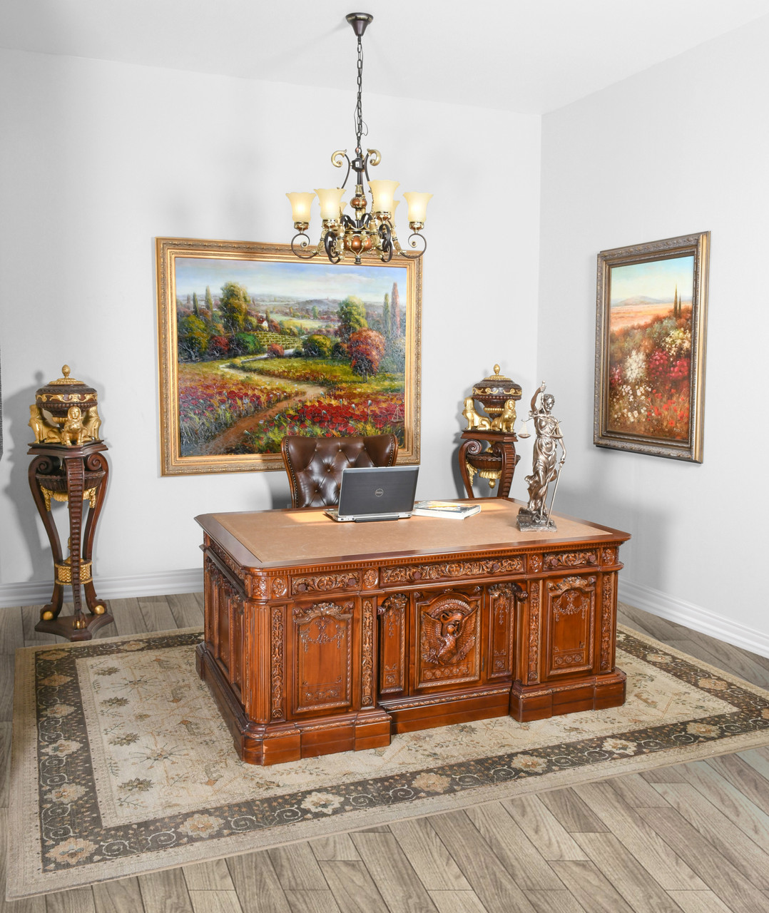 President Desk Room Scene