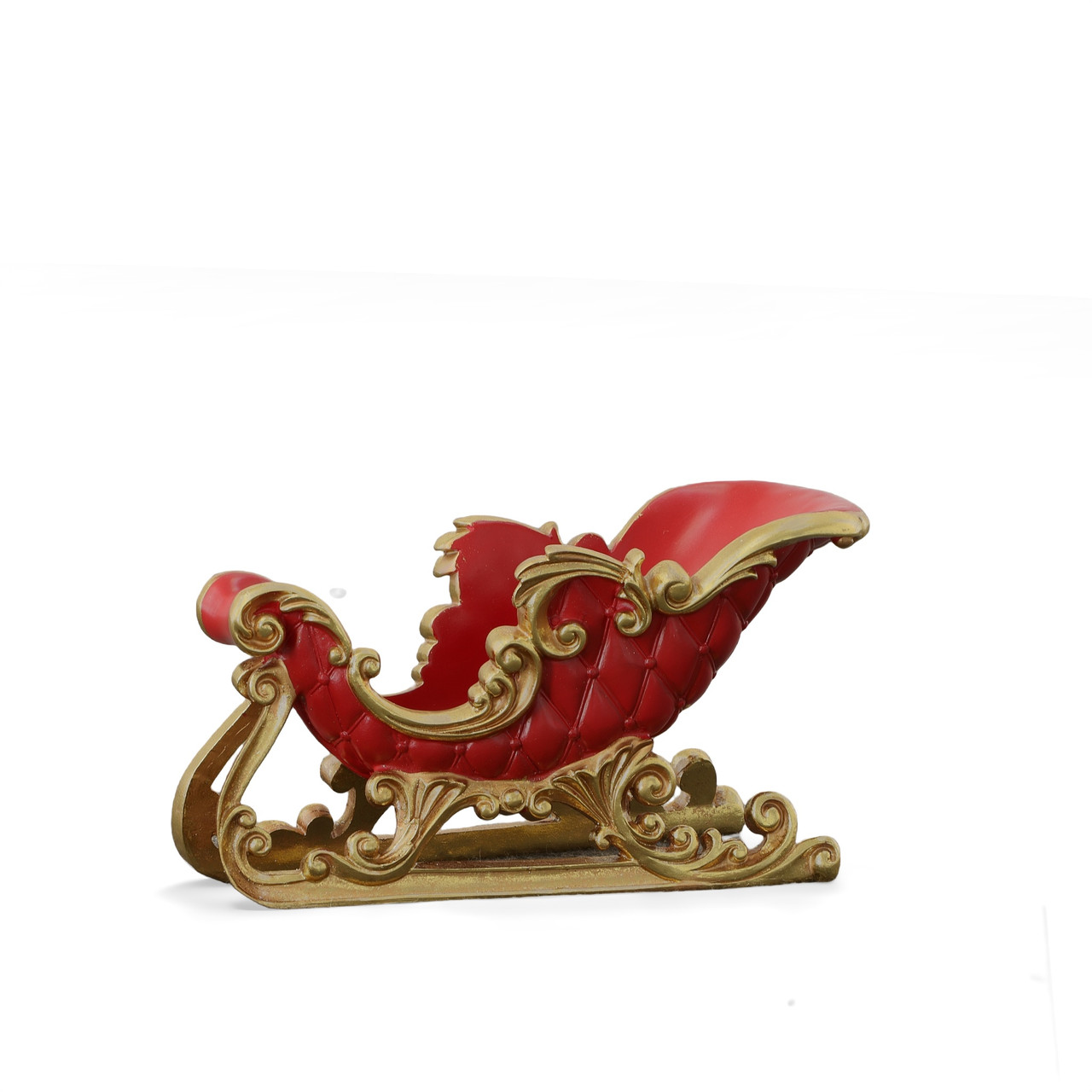 14.5in Red Sleigh Room Scene