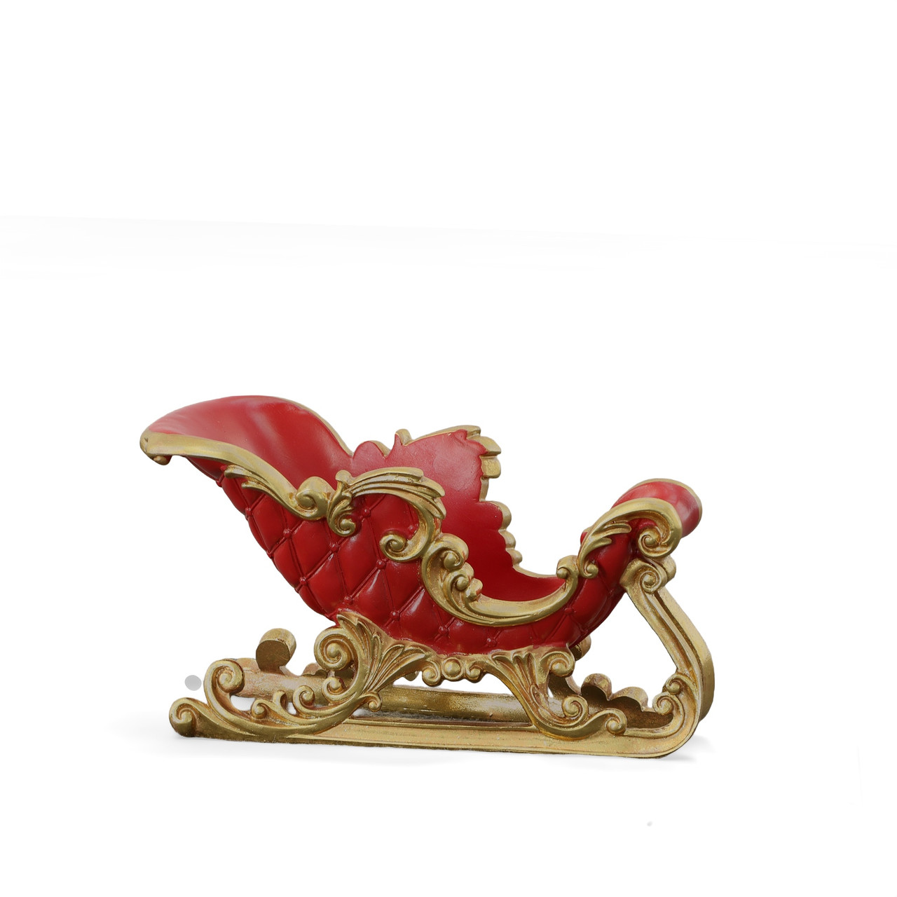 14.5in Red Sleigh Close Up Image