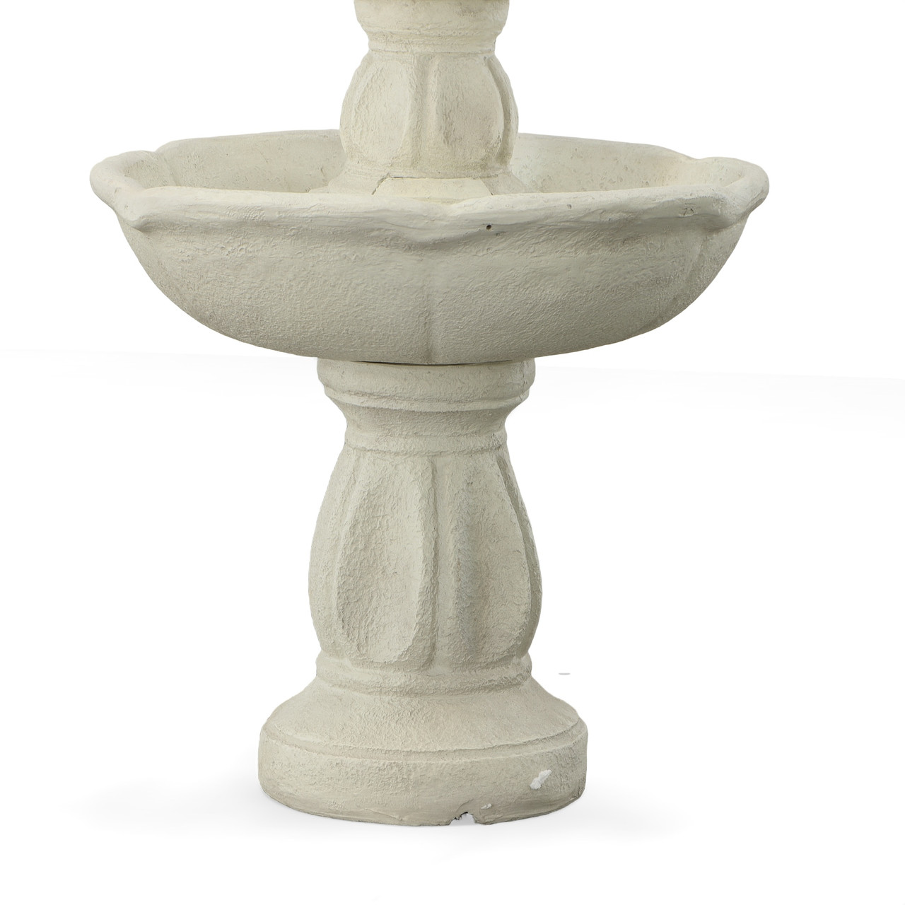 3 Tier Self Contained Fountain With Pump 36 Inch Close Up Image