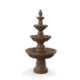 Terra Cotta Four Tiered Garden Water Fountain