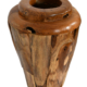 Carved Teak Vase 19 inches