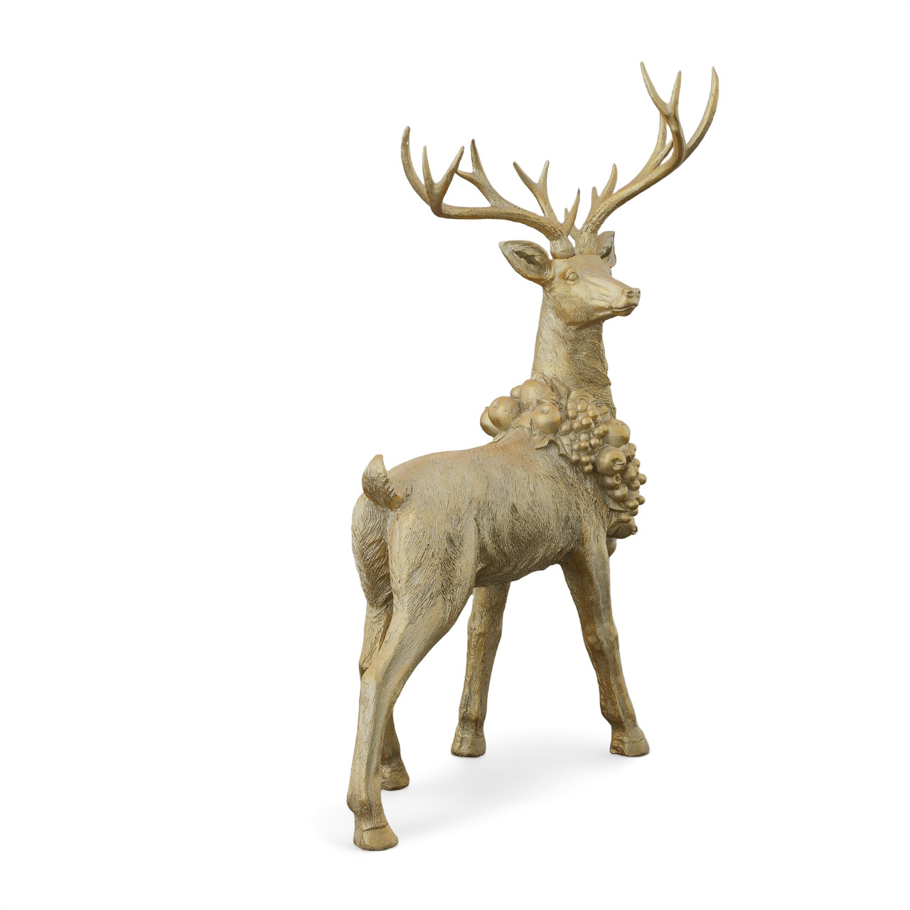 40in Christmas Reindeer with Garland Room Scene
