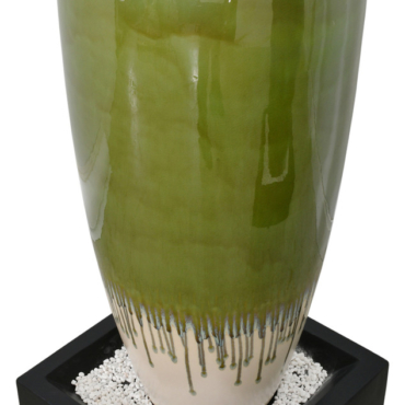 Bubbling Outdoor Garden Vase Fountain 45 inches