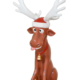 Christmas Holiday Decor Funny Reindeer 22 inches