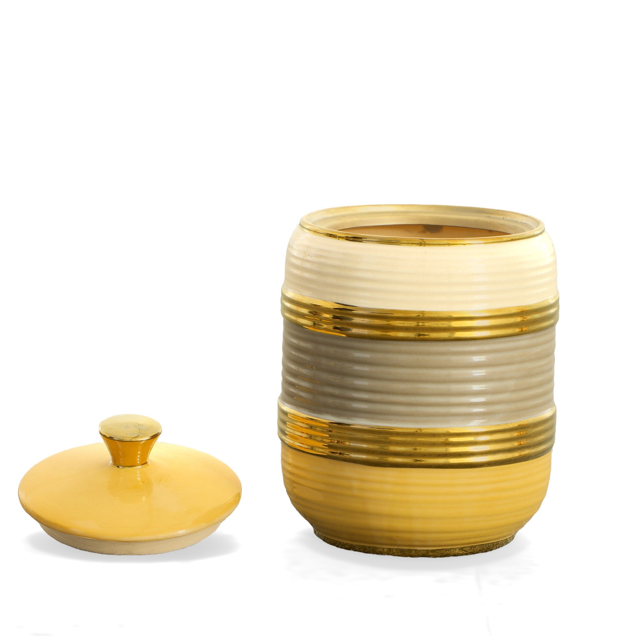 Modern Farmhouse Cannister with Lid Room Scene