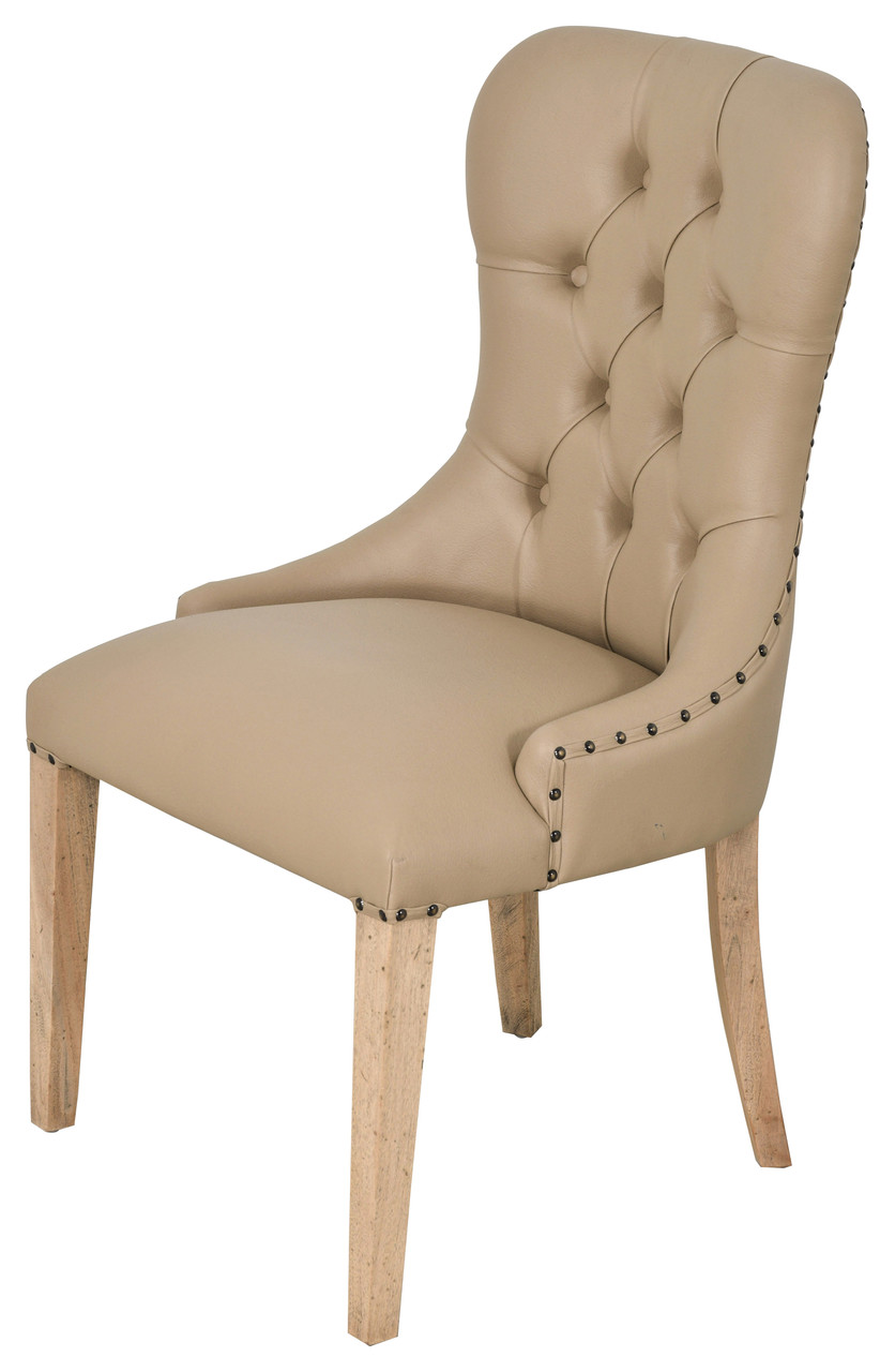 Workshop Faux Leather Dining Side Chair