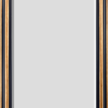 Mini Grand Victorian Mirror 24x36 Lapis with Gold
