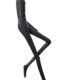 Resin Black Man Statue on a Stand