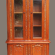 Resolute Hand Carved Mahogany Bookcase 44"W x 92"H