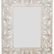 Carved Leaf Wall Mirror 23.6W x 29.5H
