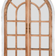 Windowpane Leaner Mirror with Two Tone Finish