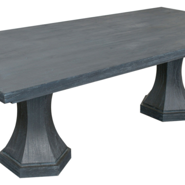 Santa Barbara Charcoal Dining Table