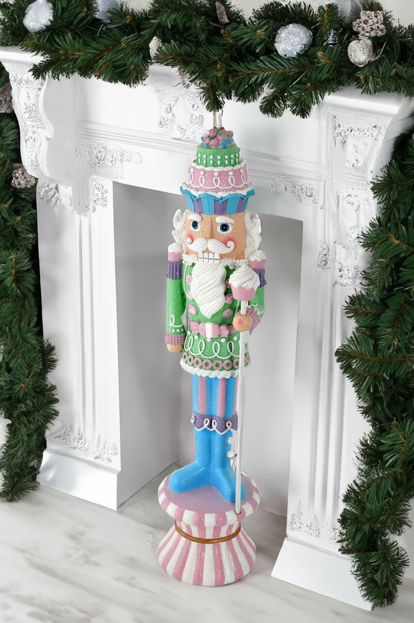 47H Pastel Cupcake Nutcracker Room Scene