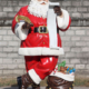 Santa?s Naughty or Nice List Statue 9ft