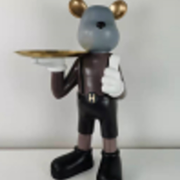 Bear with Tray