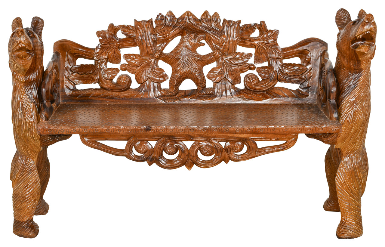 Small Bear Bench 60 Inches