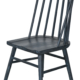 All Charcoal Spindle Dining Chair