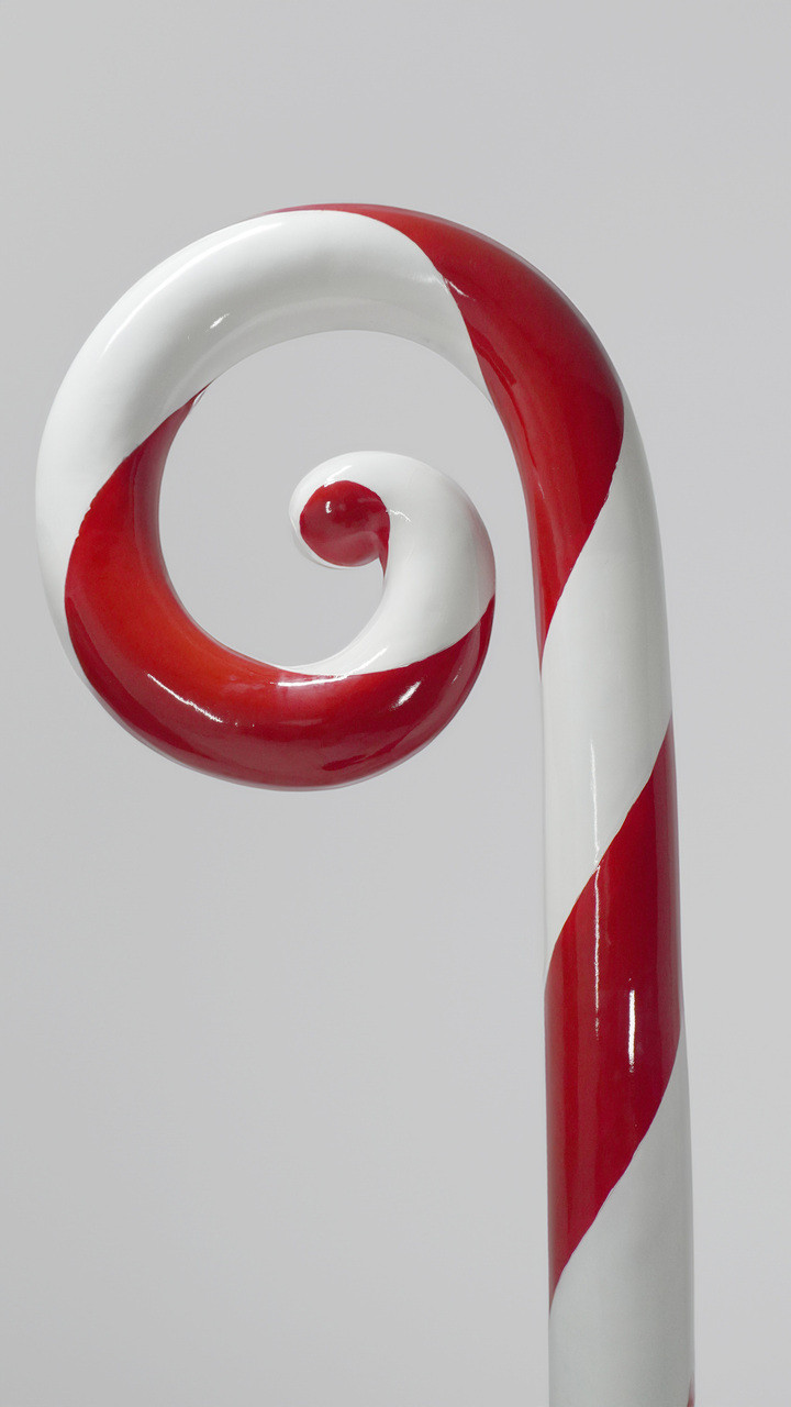 Holiday Swirl Candy Cane Display 98H Room Scene