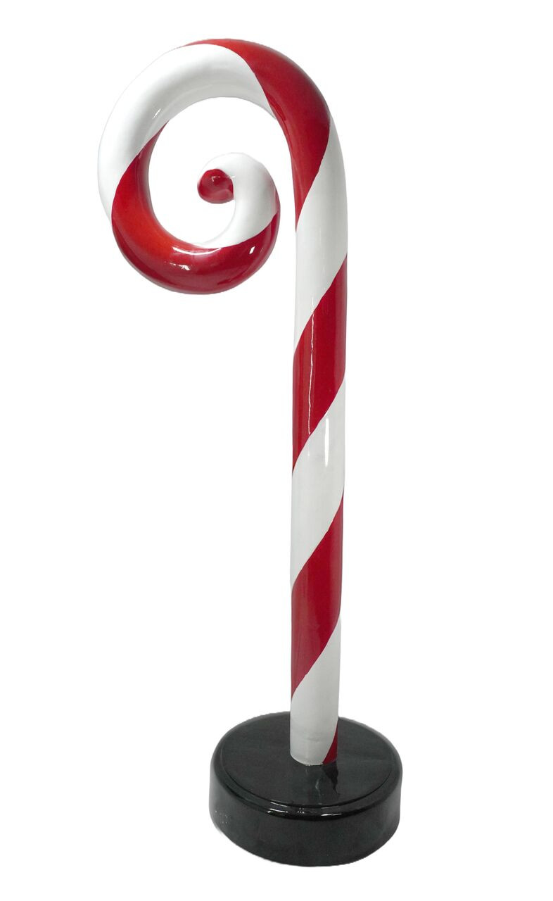 Holiday Swirl Candy Cane Display 98H Close Up Image