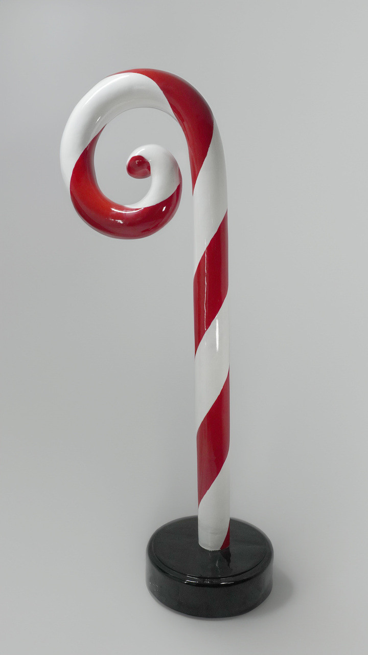 Holiday Swirl Candy Cane Display 98H