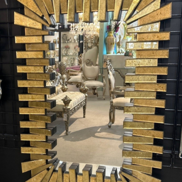 Gold Radiant Mirror