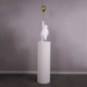 Bear with Balloon on Groovy Pedestal