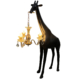 Small Black Giraffe Lamp