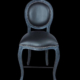 Charcoal Casual Counter Stool