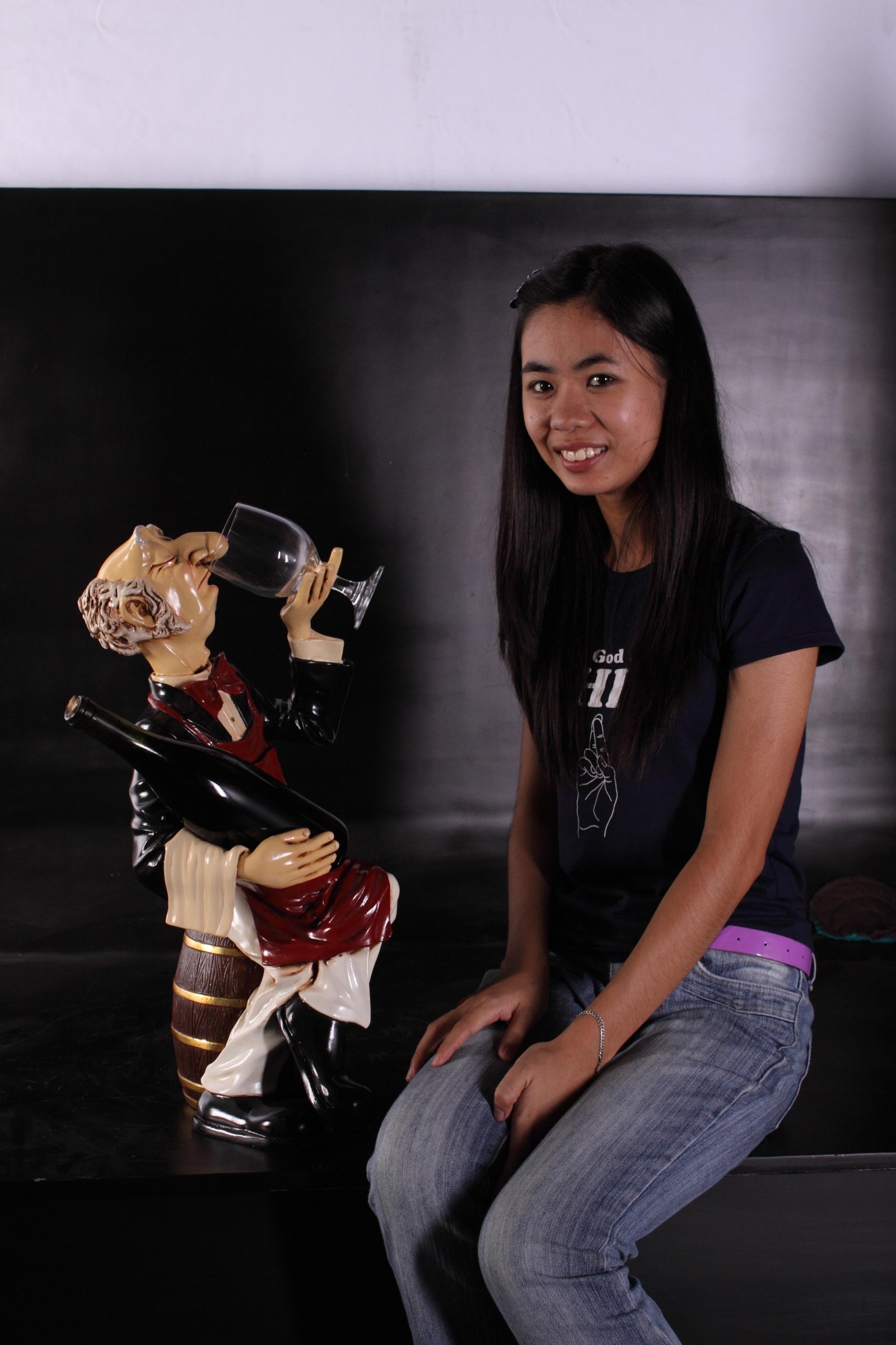 Sitting Connoisseur on Barrel - Image 4