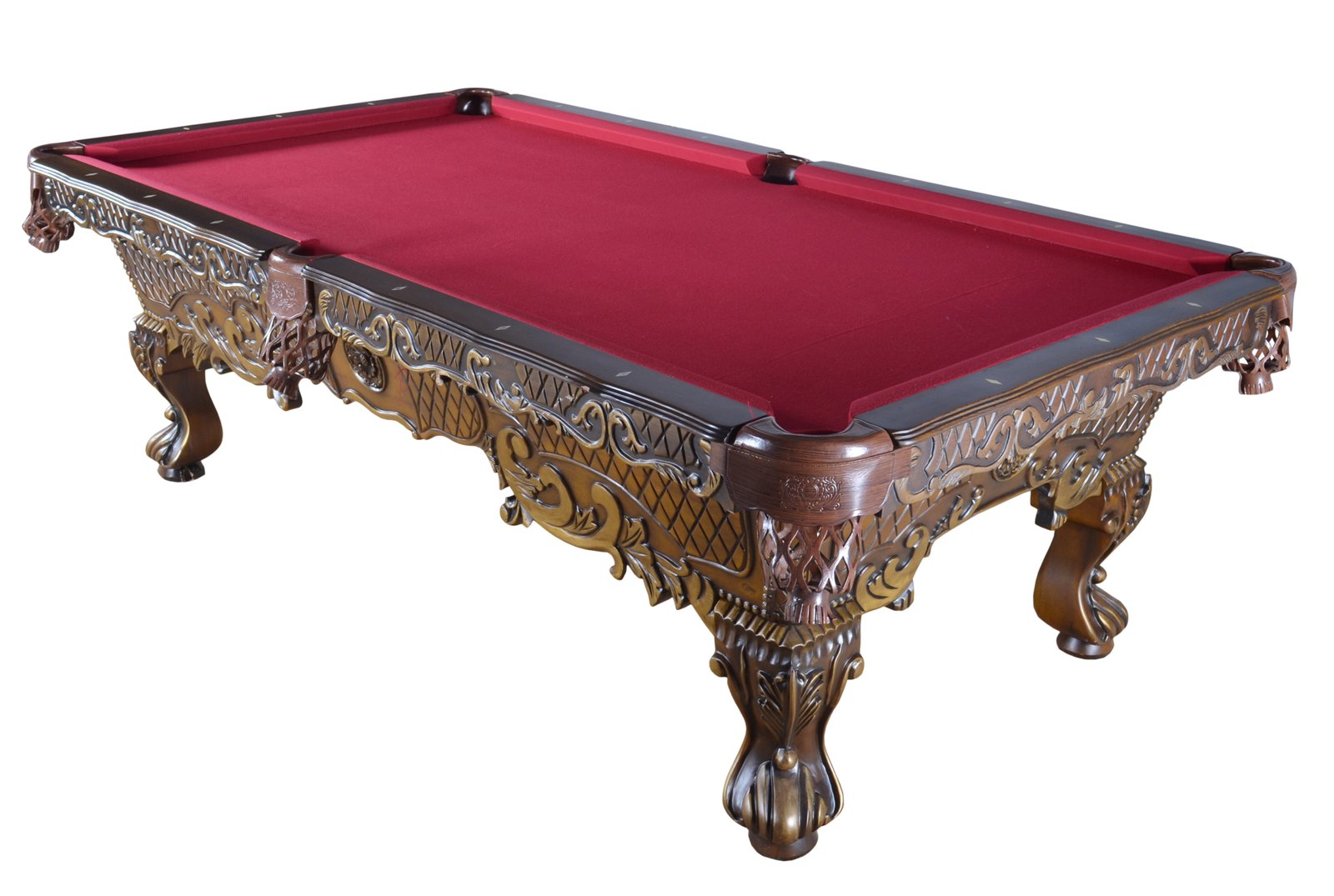 Victorian Carved Pool Table Professional Size L (KIT) - Image 2