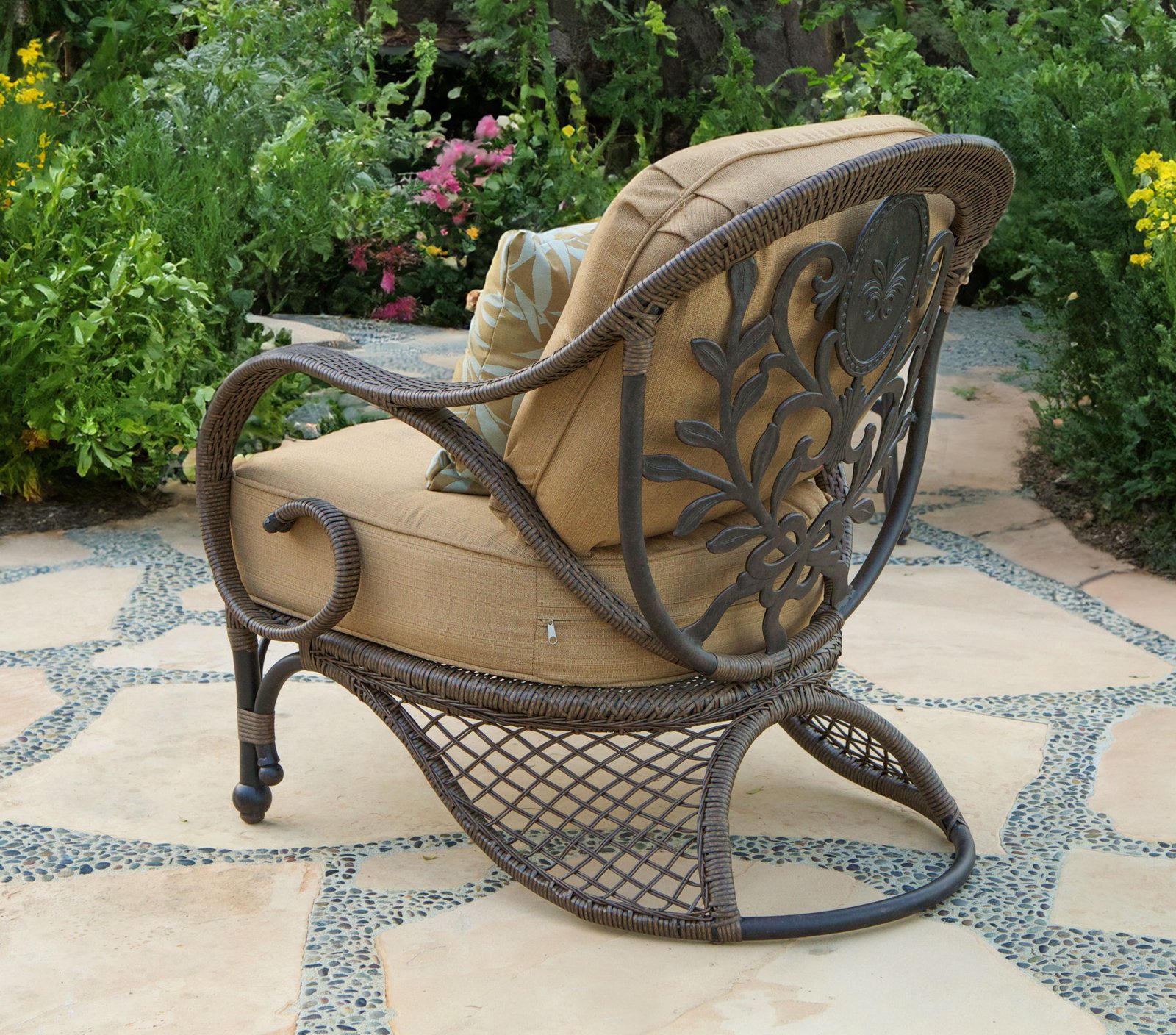 Grand Bonaire Weave Outdoor Club Chair - Image 2