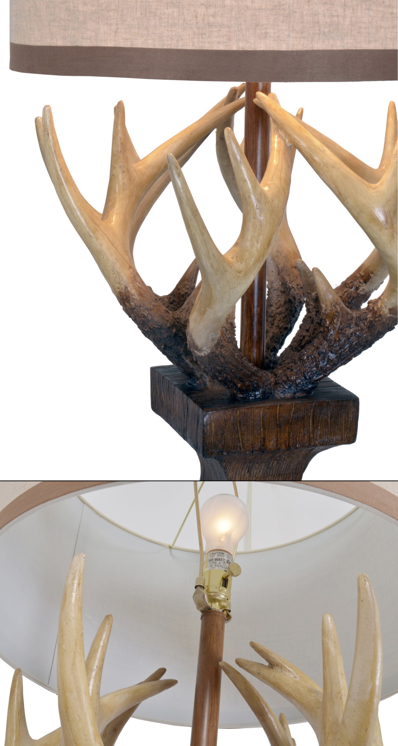 Antler Floor Lamp - Image 4
