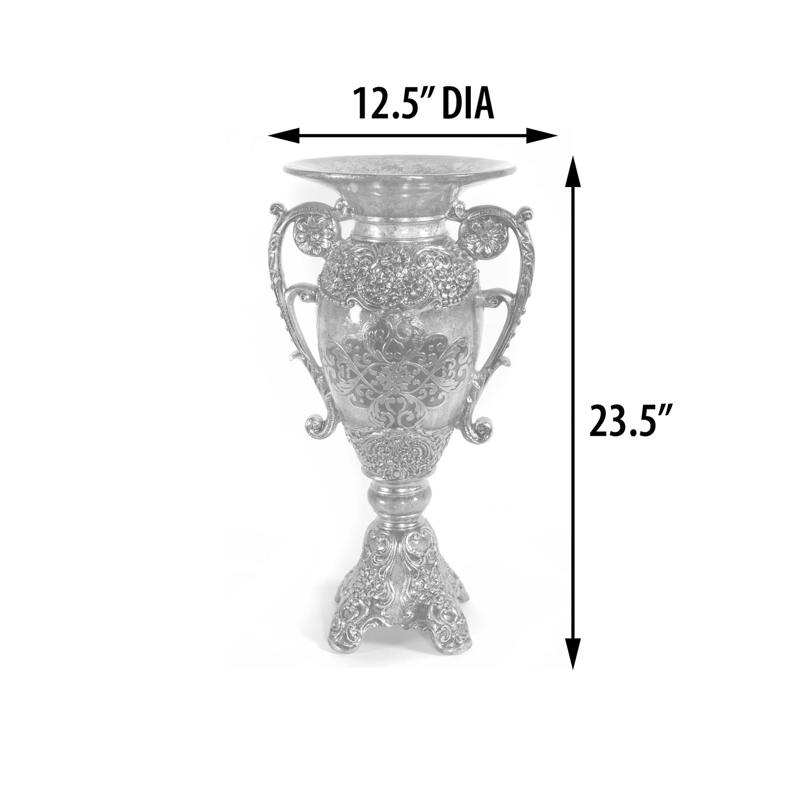 Medici Chalice Vase 23.5 Inches Tall - Image 5