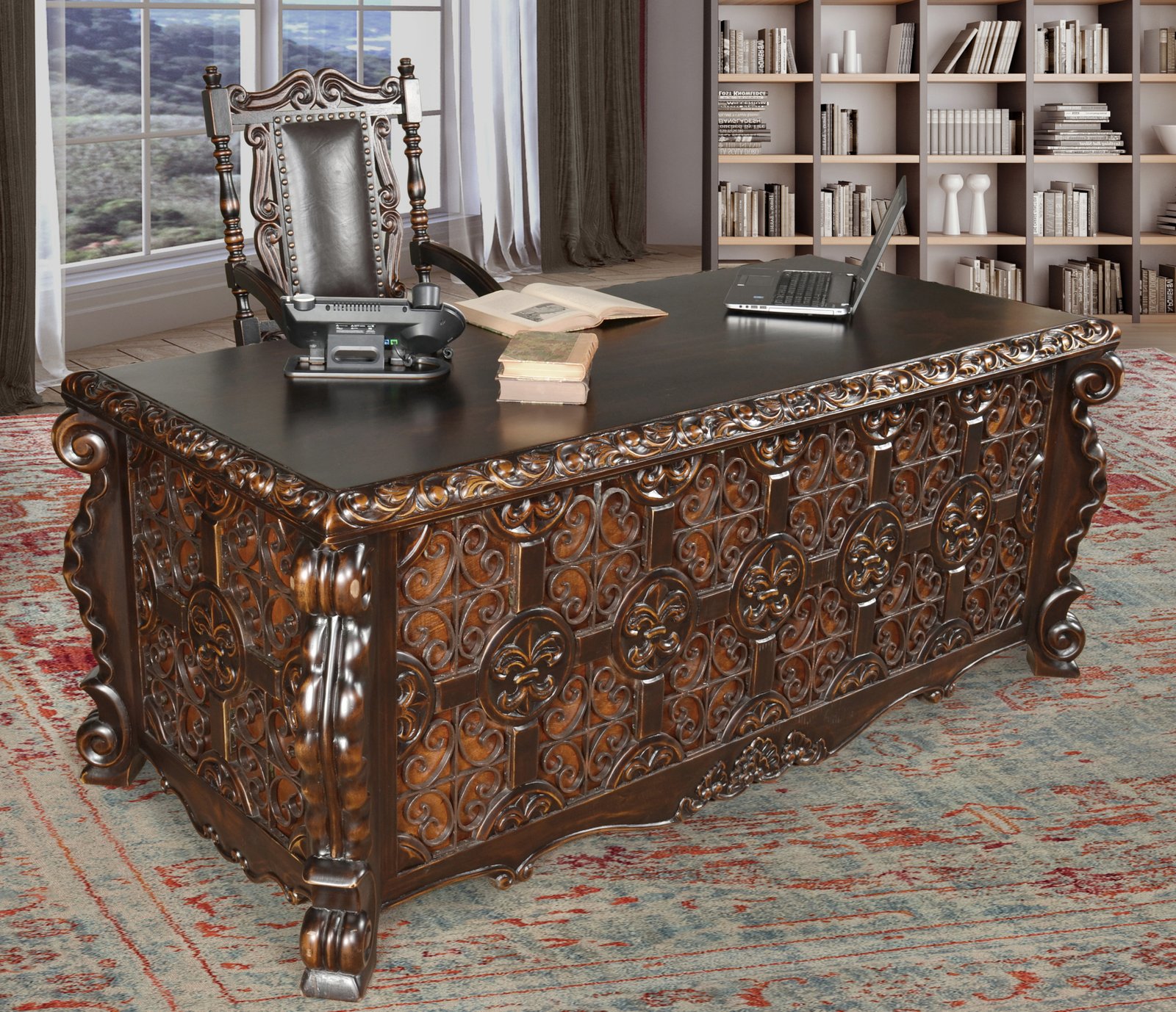 Conquistador Leather Chair - Image 2