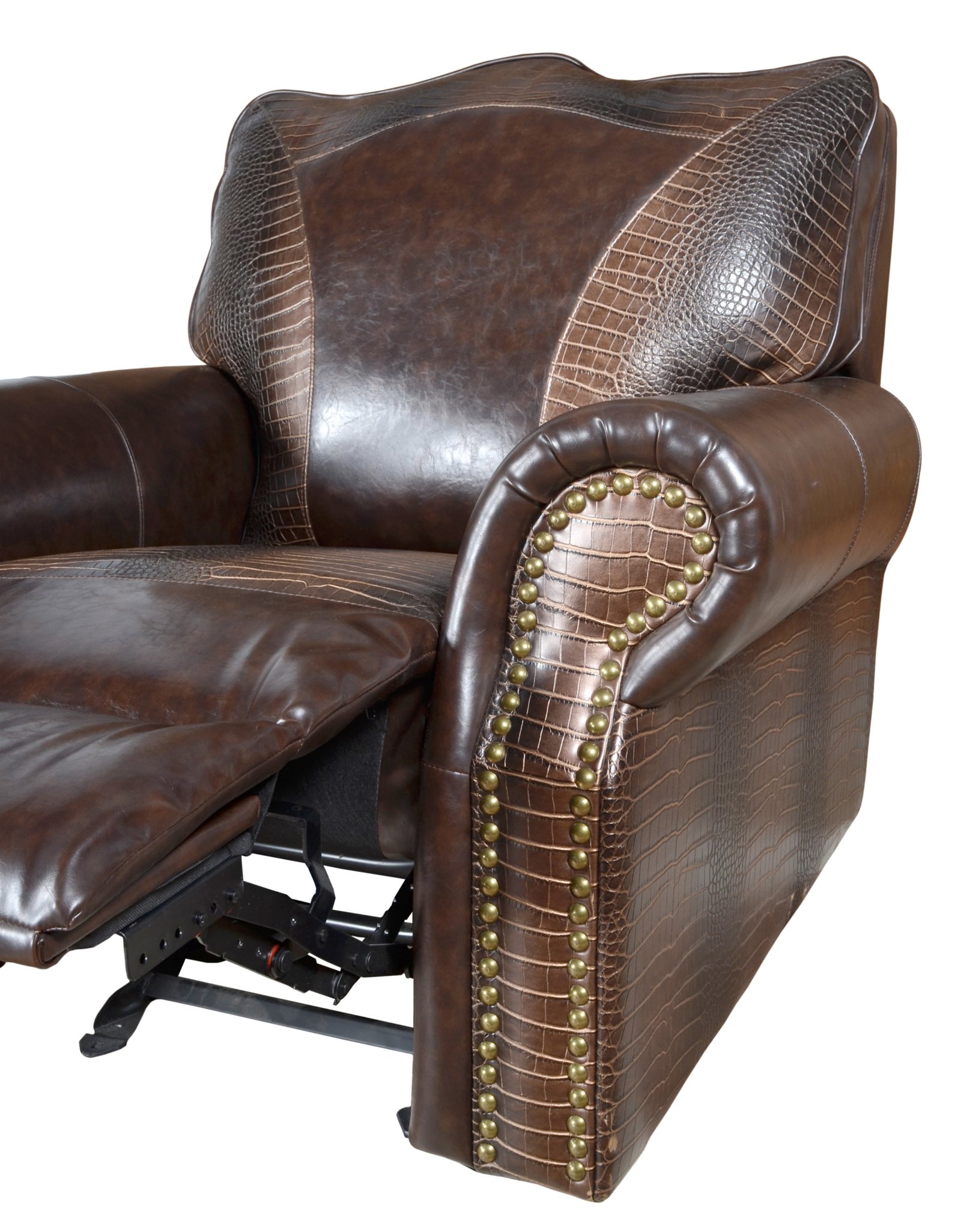 Botswana Brown Chair Rocker Recliner - Image 4