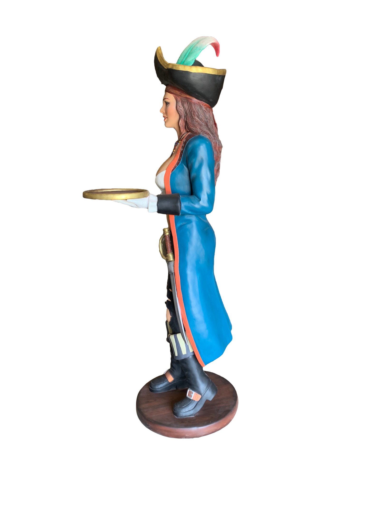 Sexy Female Pirate Statue LifeSize Woman - Image 2