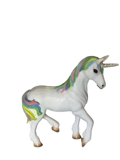 35.75"H Unicorn Small Rainbow Novelty Collectable Decor