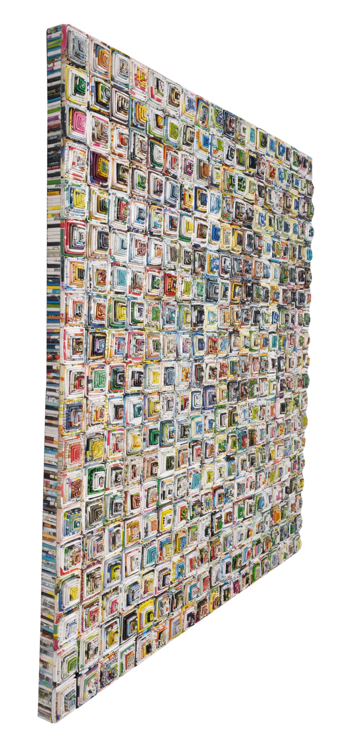 Quilled Mastaba Wall Art 40 X 40 Inches - Image 3