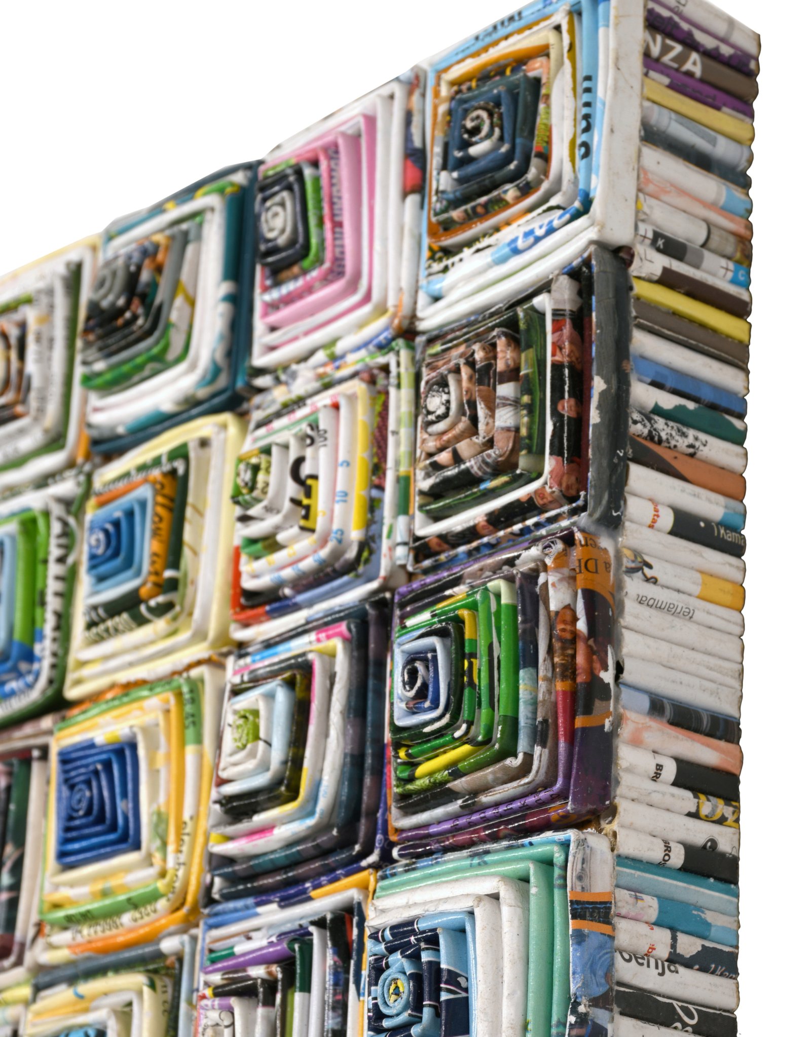 Quilled Mastaba Wall Art 40 X 40 Inches - Image 4